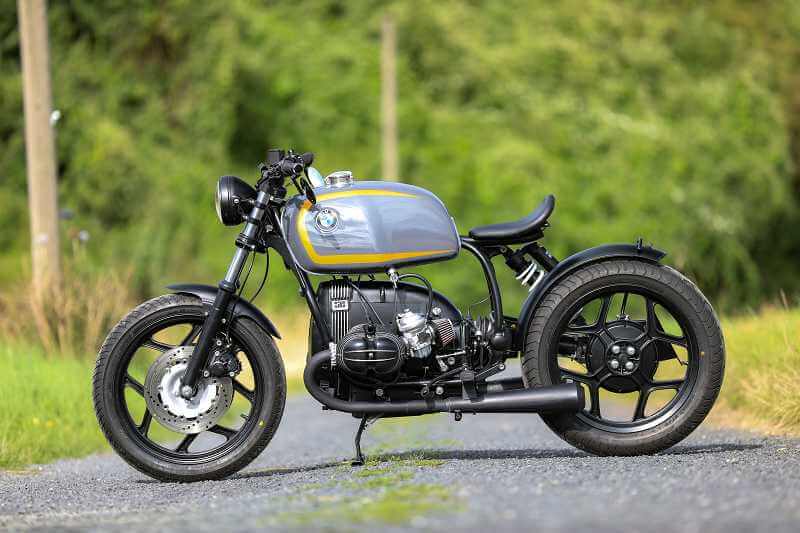 BMW Bobber SE Concept Bike Performance Edition grigio arancione