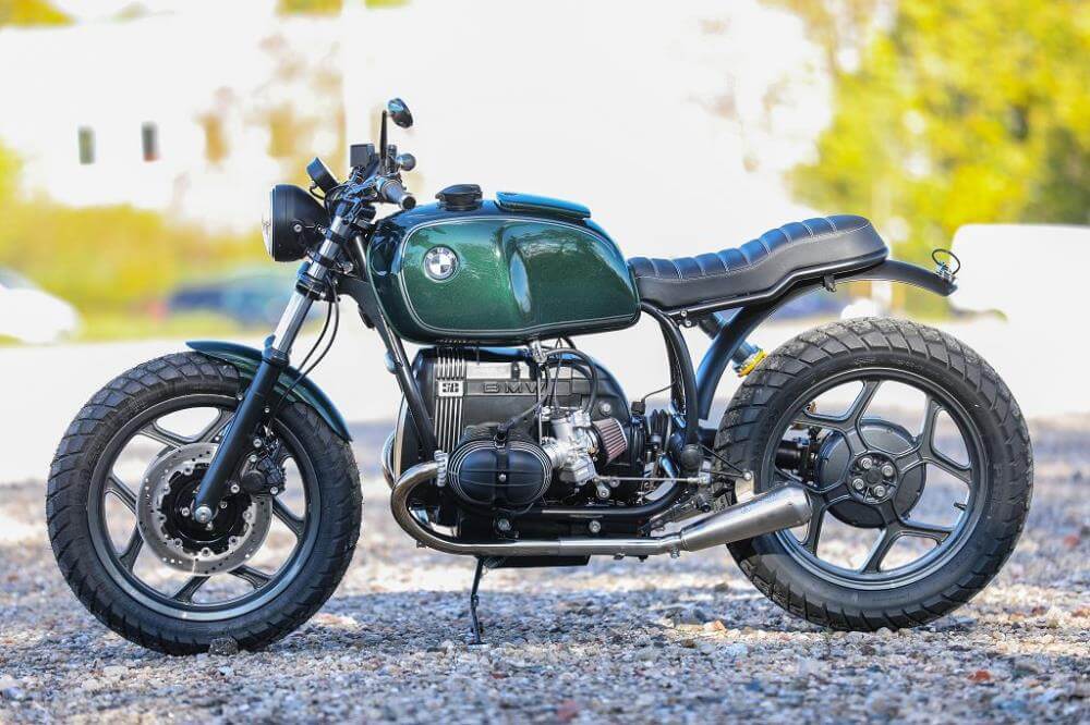 BMW Roadster SE Concept Bike Édition Vert Foncé Courte