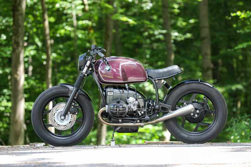 BMW Bobber SE Concept Bike Old Fashion viola