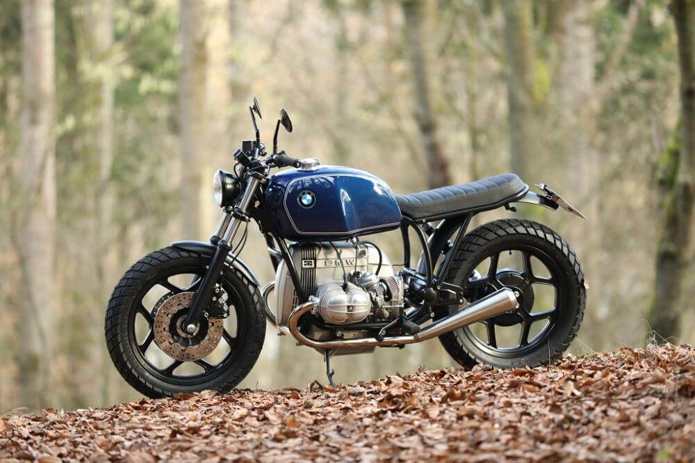 BMW Roadster Concept Bike Édition Bleu Foncé Long