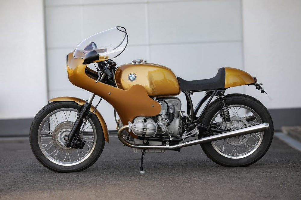BMW R90 Concept Bike Classic Racer Gold