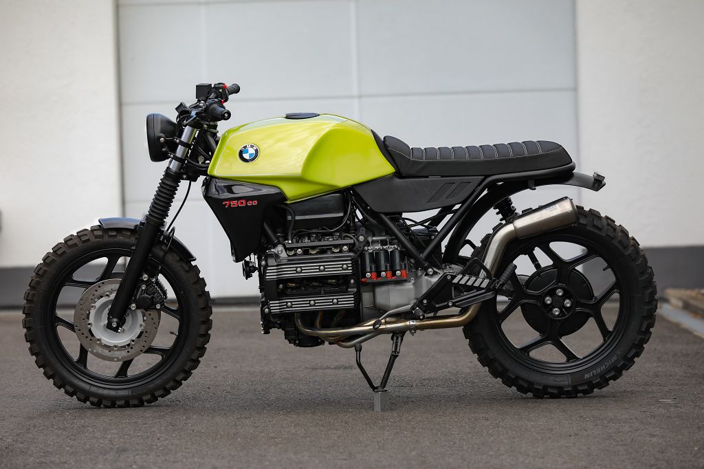 Moto concept Scrambler Sport-Evolution K75
