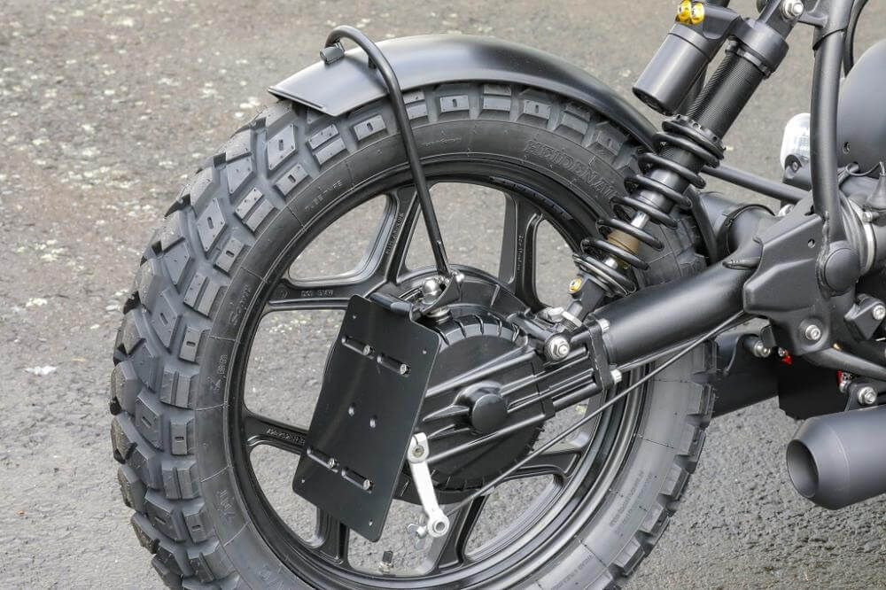 Kit parafango e portatarga Bobber per BMW Monolever