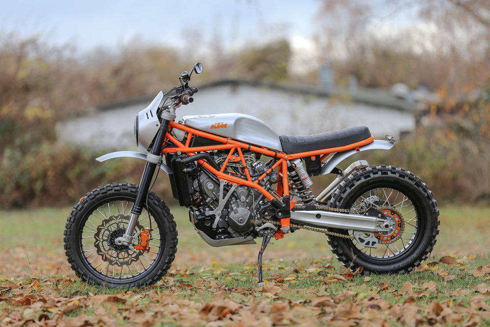 KTM 950 Scrambler - Conversion de moto personnalisée