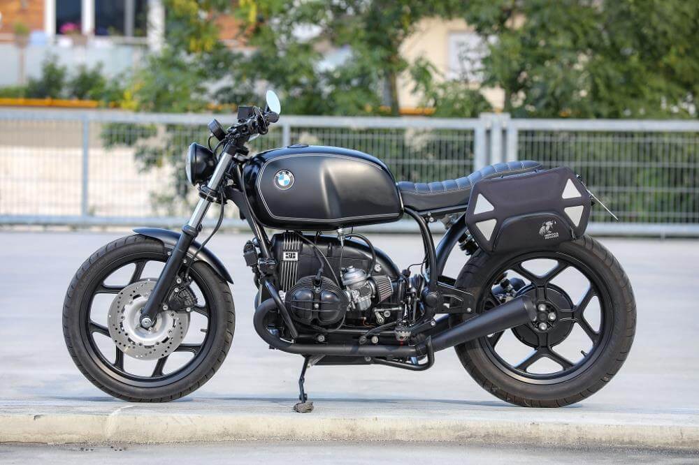 BMW Roadster SE Concept Bike Travel Line Black