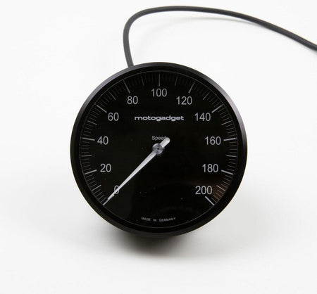 Motogadget Chronoclassic 2 スピードメーター、ブラック