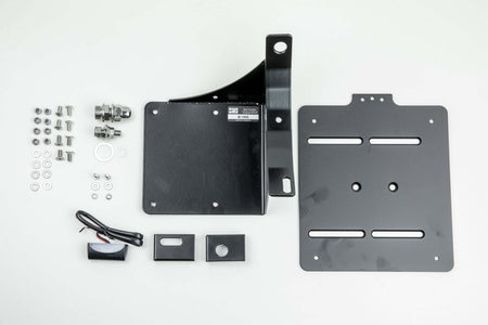 Support de plaque d'immatriculation latéral pour BMW R65 R80 R100 Monolever et Twinshock avec certificat TÜV