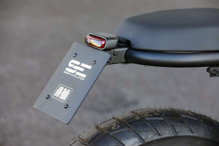 Support de plaque d'immatriculation JVB Moto pour BMW K75, K100 et K1100