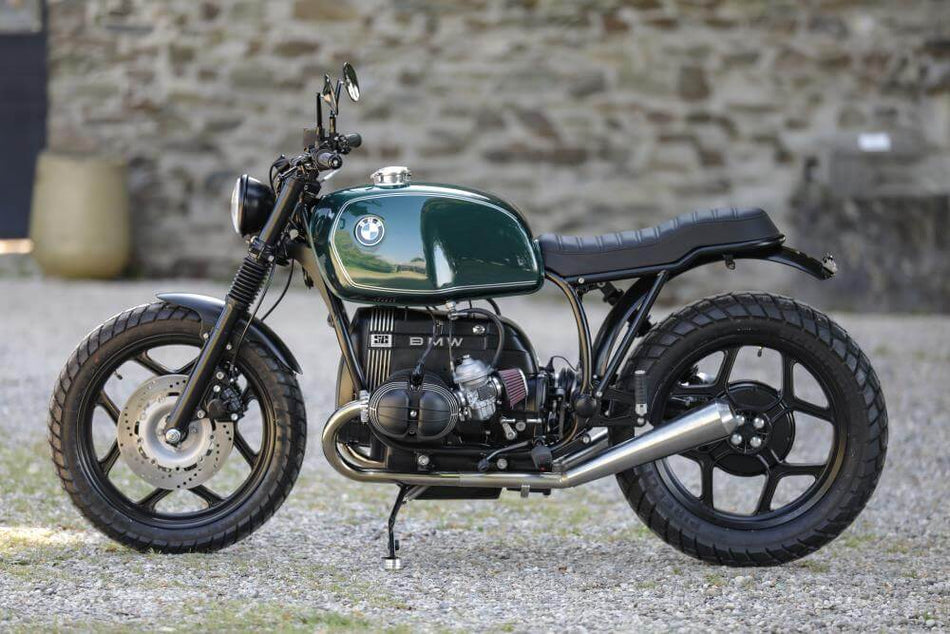 Concept bike BMW Roadster SE in colore Racing Green
