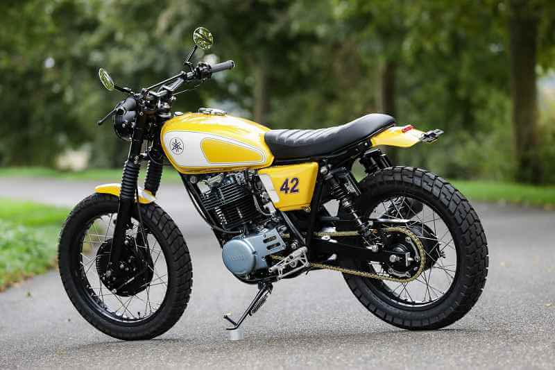 Yamaha SR 500 カスタム（フルレストア済み）
