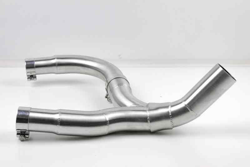 Tube de remplacement en Y pour silencieux intermédiaire d'origine BMW R80GS R100GS Paralever