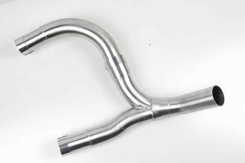 Tube de remplacement en Y pour silencieux intermédiaire d'origine BMW R80GS R100GS Paralever
