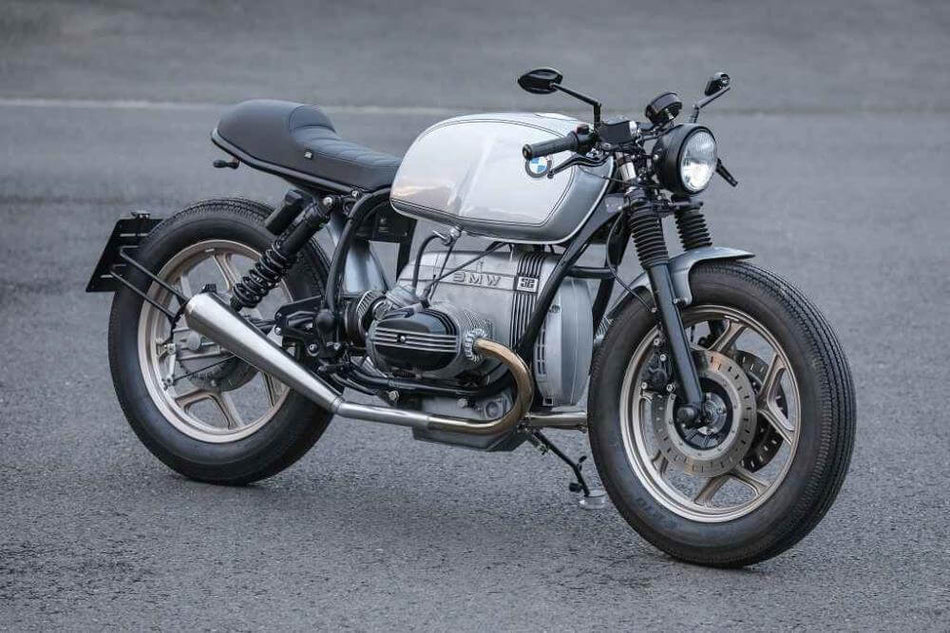 BMW R80 Cafe Racer Concept Bike Special Silver