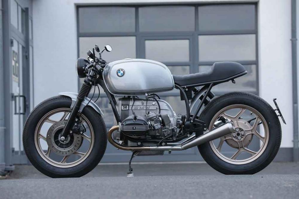Kit di conversione codone Cafe Racer monoposto per BMW R65 R80 R100 Monolever con omologazione TÜV
