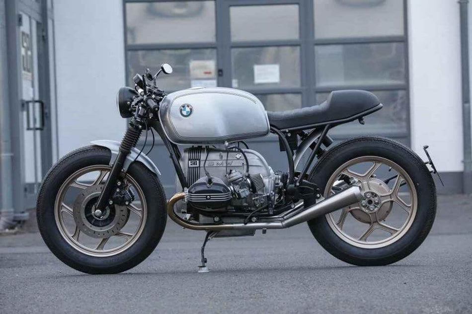 BMW R80 Cafe Racer Concept Bike Special Silver