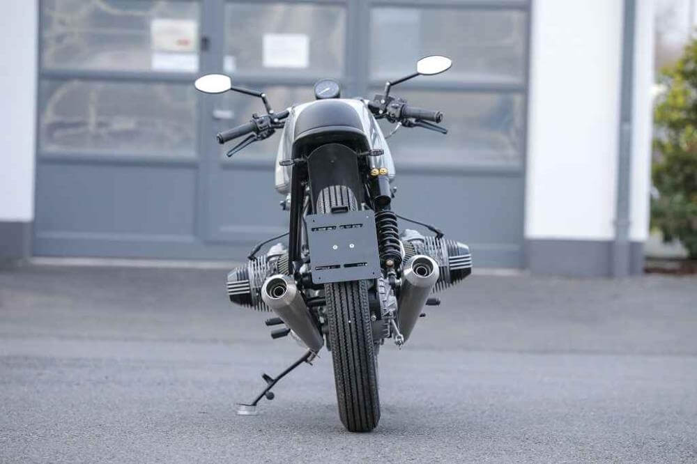 BMW R80 Cafe Racer Concept Bike Special Silver
