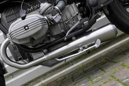BMW R65 Monolever Bobber Short 2-2 Komplettanlage mit ABE