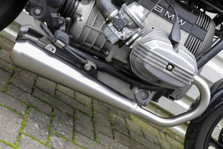 BMW R65 Monolever Bobber Short 2-2 Komplettanlage mit ABE