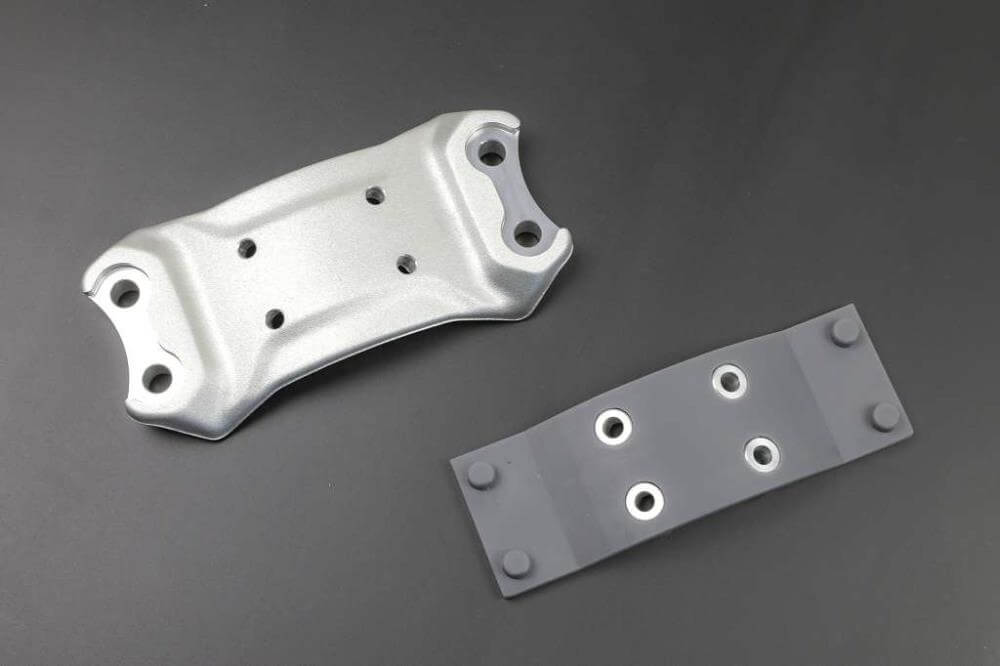 Drilling template for fork stabilizer - mudguard mounting RnineT