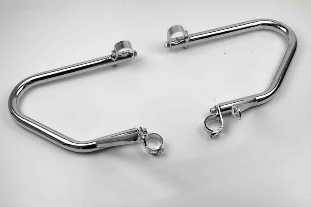 SE engine guard, chrome-plated for BMW Monolever Twinshock Paralever models