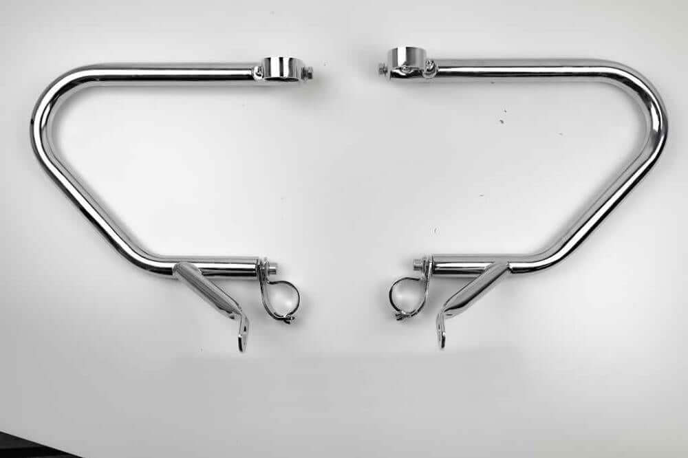 SE engine guard, chrome-plated for BMW Monolever Twinshock Paralever models