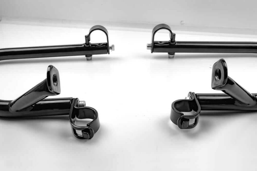 Pare-cylindres SE, noir pour modèles BMW Monolever Twinshock et Paralever