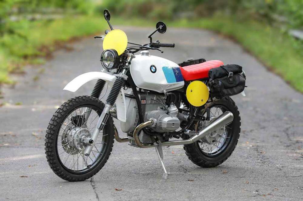 Concept moto BMW R80 GS Enduro Sport SE