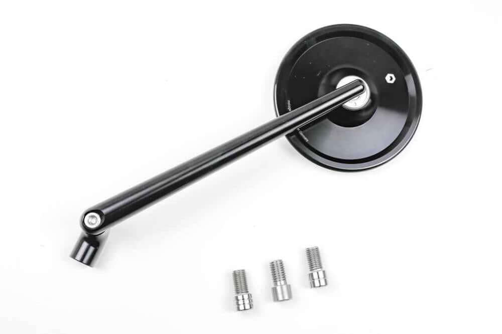 Motogadget handlebar mirror, can be used on the right or left, 180mm