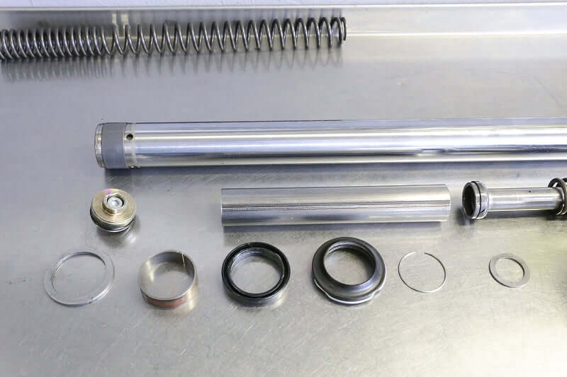 BMW fork overhaul including parts - dust seals, oil seals, fork oil