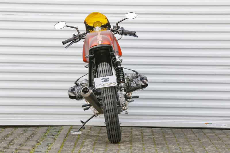 BMW R80 Cafe Racer SE Concept Bike Limited Orange