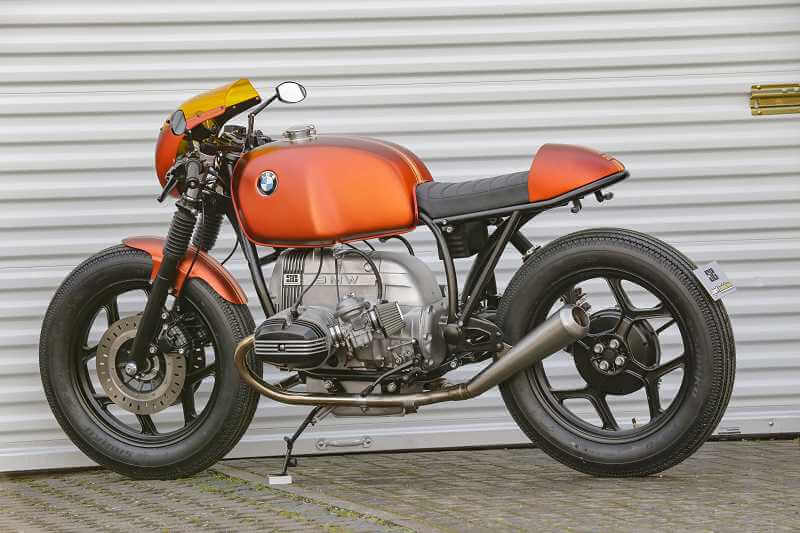 BMW R80 Cafe Racer SE Concept Bike Limited Orange