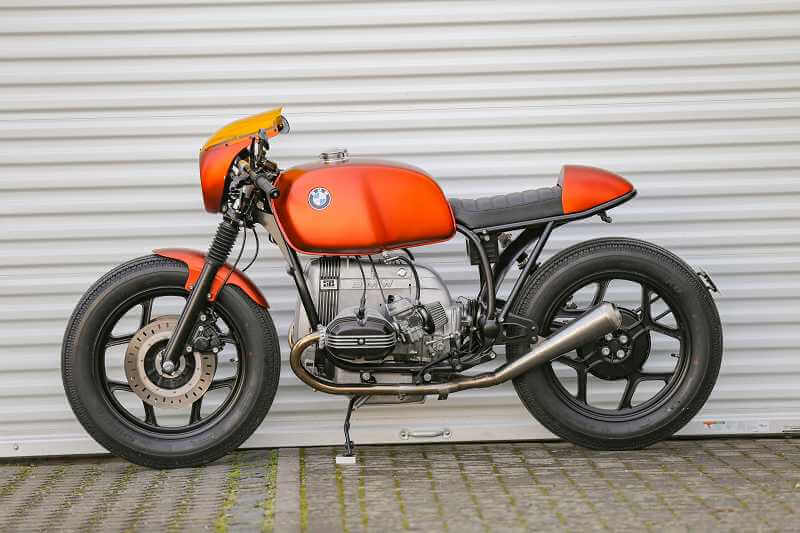 BMW R80 Cafe Racer SE Concept Bike Limited Orange