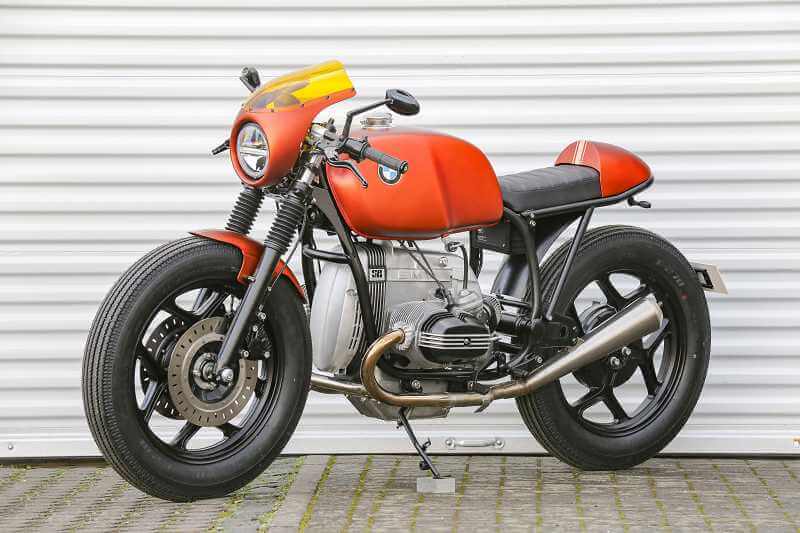 BMW R80 Cafe Racer SE Concept Bike Limited Orange