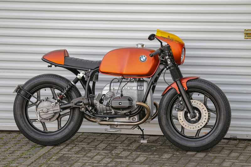 BMW R80 Cafe Racer SE Concept Bike Limited Orange
