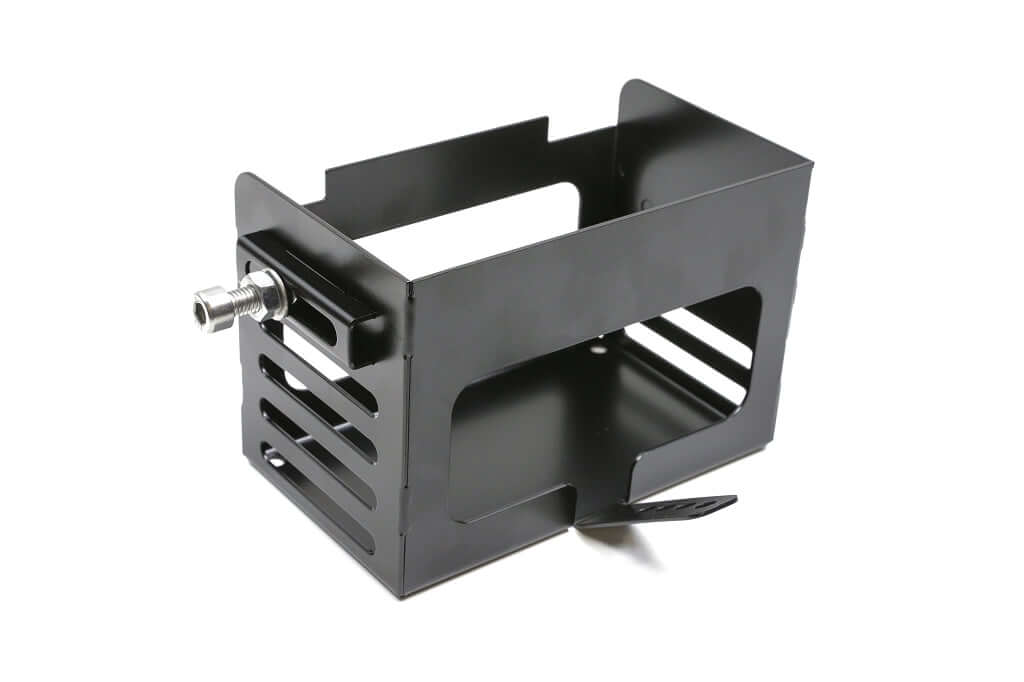 R80R R100R Paralever battery box, black powder-coated for rear mounting