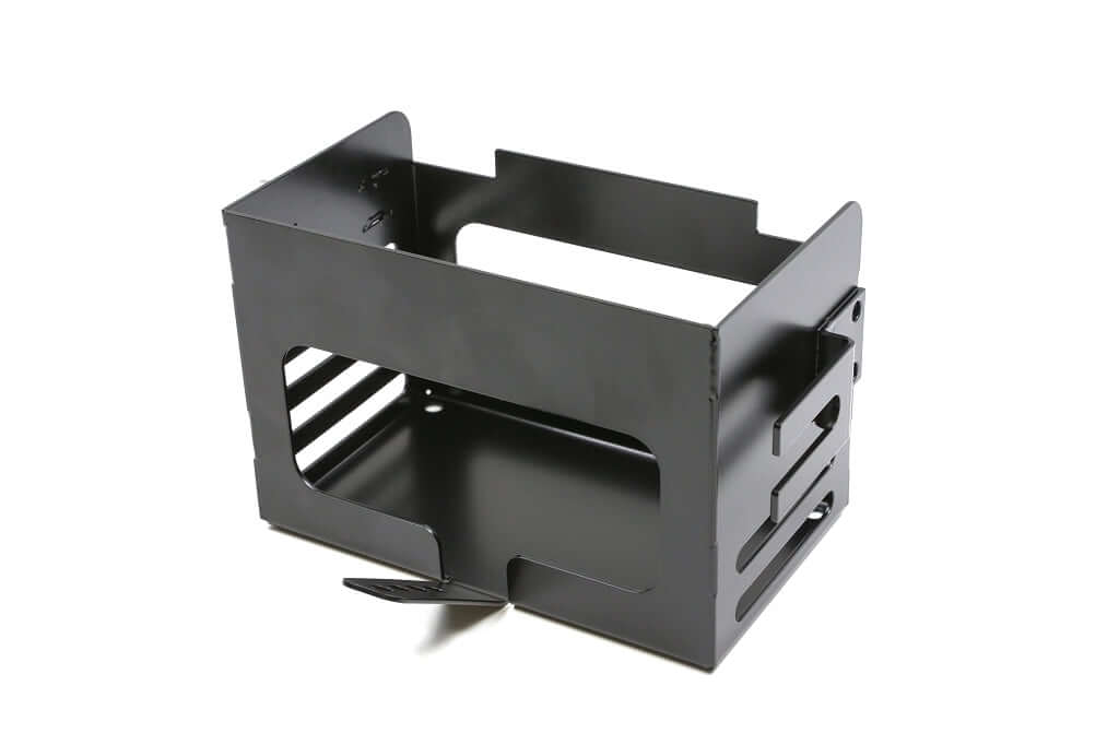 R80R R100R Paralever battery box, black powder-coated for rear mounting