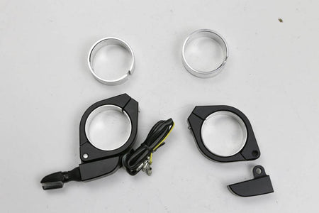 Blinkerhalter Set für Gabelrohre 35-37mm