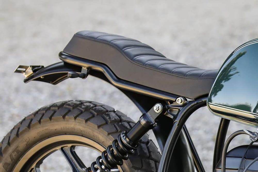 Kit de transformation arrière pour BMW R65 R80 R100 Monolever, selle biplace avec étage, homologué TÜV