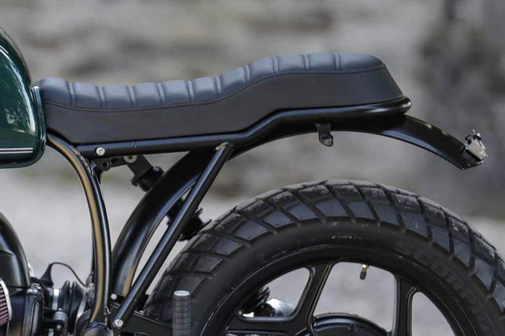 Kit de transformation arrière pour BMW R65 R80 R100 Monolever, selle biplace avec étage, homologué TÜV