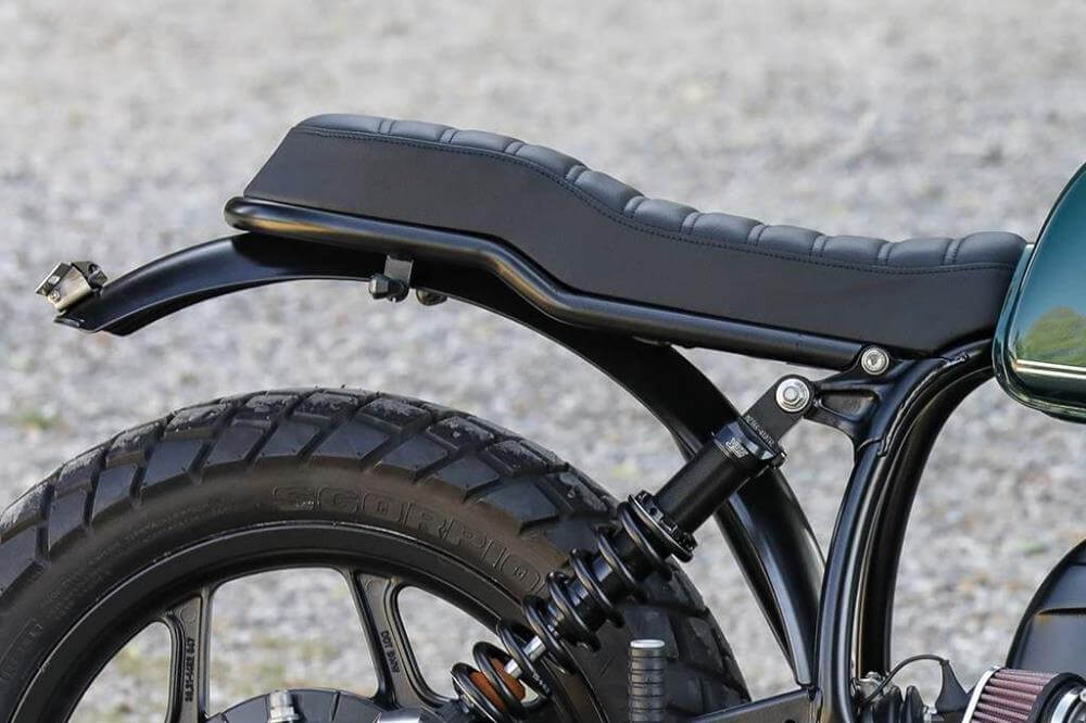 Kit de transformation arrière pour BMW R65 R80 R100 Monolever, selle biplace avec étage, homologué TÜV