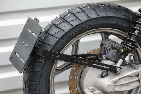 Support de plaque d'immatriculation central BMW K75 K100 Monolever sur cardan