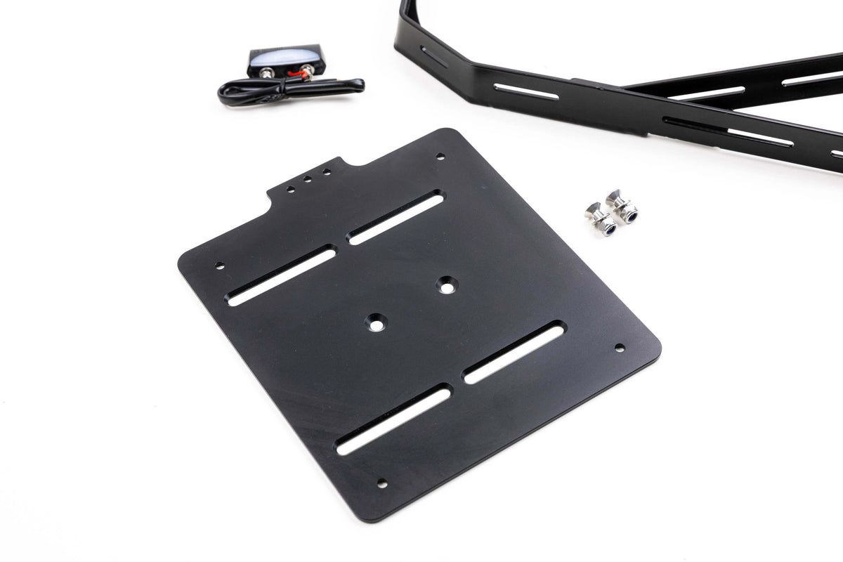 Support de plaque d'immatriculation central BMW K100 K1100 Paralever sur cardan