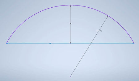 Aluminium Heckfender Länge über Rücken 800mm, Breite 145mm