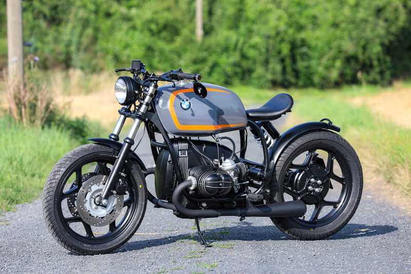 BMW Bobber SE Concept Bike Performance Edition grigio arancione