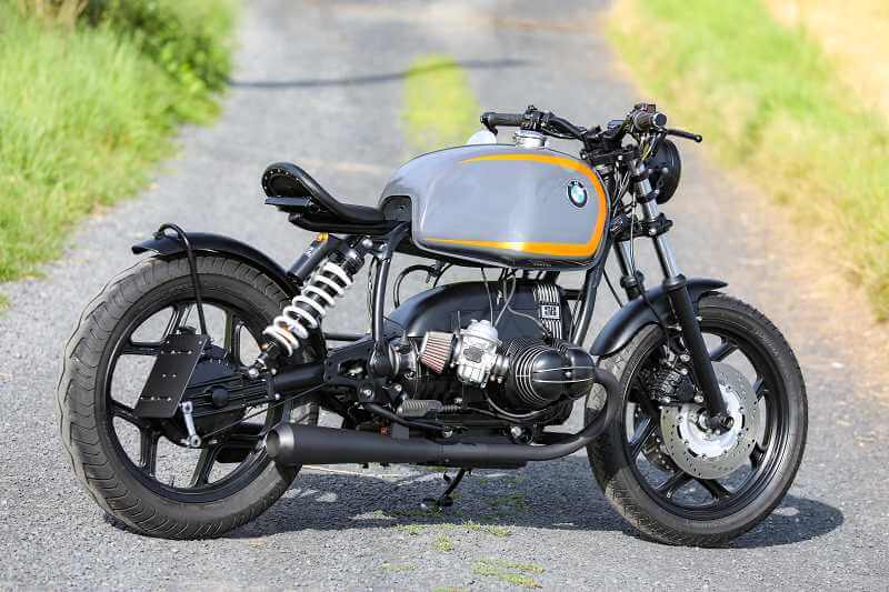 BMW Bobber SE Concept Bike Performance Edition grigio arancione