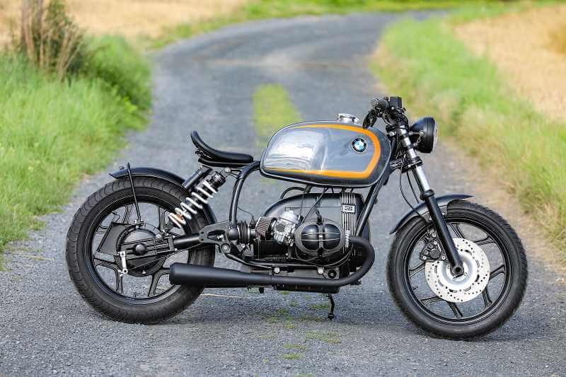 BMW Bobber SE Concept Bike Performance Edition grigio arancione