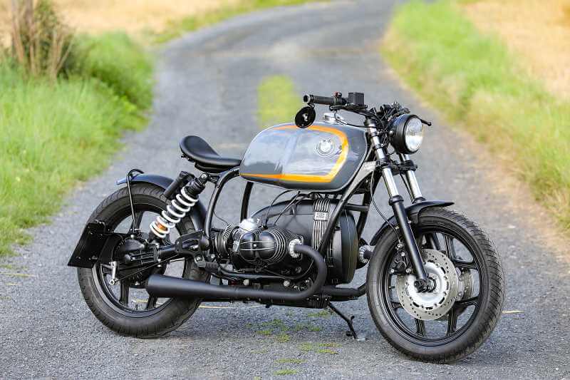 BMW Bobber SE Concept Bike Performance Edition grigio arancione