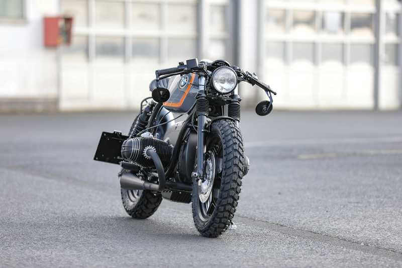 BMW Bobber SE Concept Bike Racer Edition gris orange #3
