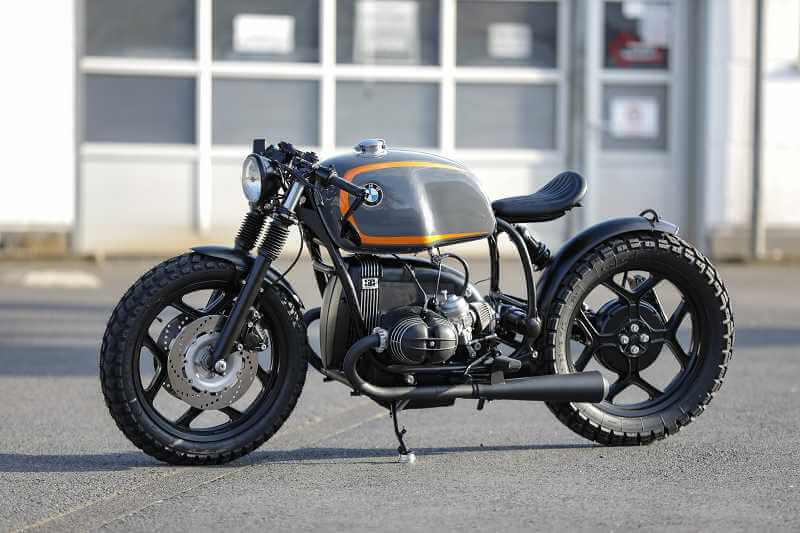BMW Bobber SE Concept Bike Racer Edition gray orange #3