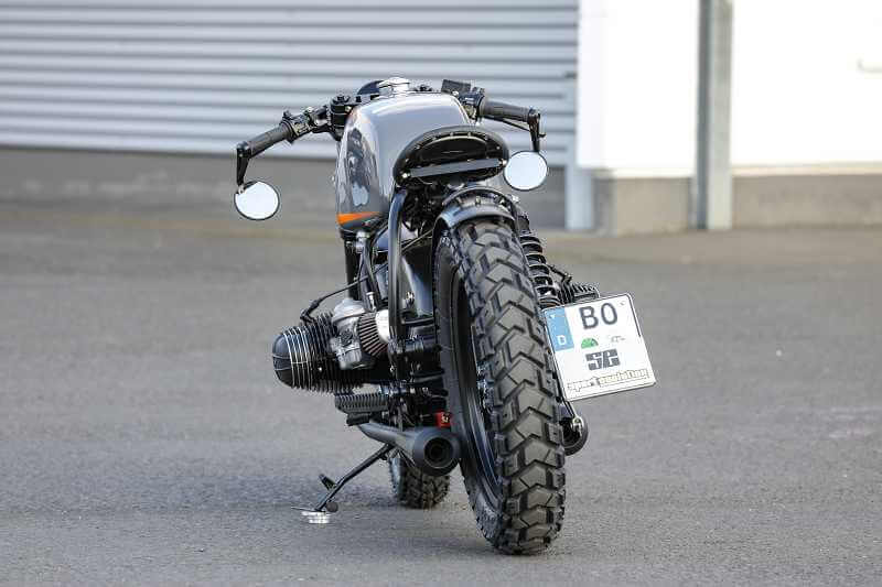 BMW Bobber SE Concept Bike Racer Edition gris orange #3